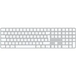 Apple Magic Keyboard s Touch ID a Numerickou klávesnicou, strieborná – HU