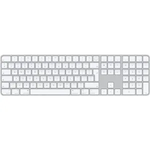 Apple Magic Keyboard s Touch ID a Numerickou klávesnicou, strieborná – SK