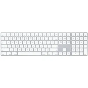 Apple Magic Keyboard s číselnou klávesnicou, strieborná – US
