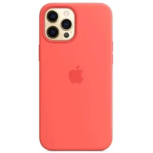 MHL93ZM/A Apple Silikonový kryt vč. Magsafe pro iPhone 12 Pro Max Pink Citrus
