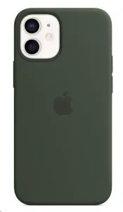 Apple iPhone 12 Mini Silikónový kryt s MagSafe cyperský zelený