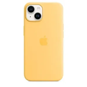 Apple iPhone 14 Silikónový kryt s MagSafe slniečkovo žltý