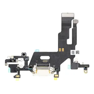 iPhone 11 - dock nabíjecí spodní flex konektor (white)