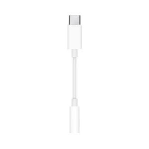 Apple USB-C / jack, redukcia biela 3,5 mm (MU7E2ZM/A)