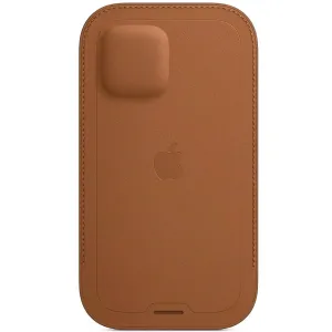 Apple Apple iPhone 12 Mini Originálne Apple kožené púzdro MagSafe  KP28798 hnedá