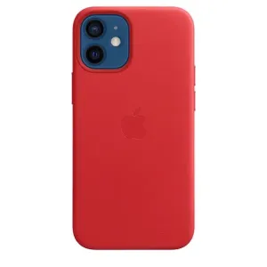 Apple iPhone 12 mini Leather Case with MagSafe, (PRODUCT) red MHK73ZM/A