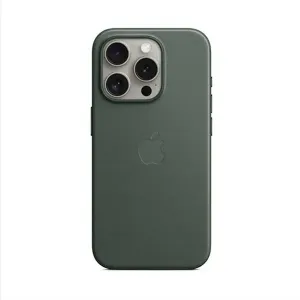 Zadný kryt FineWoven pre Apple iPhone 15 Pro s MagSafe, listová zelená MT4U3ZM/A