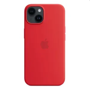 Silikónový zadný kryt pre Apple iPhone 14 s MagSafe, (PRODUCT) červená MPRW3ZM/A