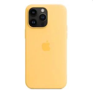 Silikónový zadný kryt pre Apple iPhone 14 Pro Max s MagSafe, slnečne žltá MPU03ZM/A