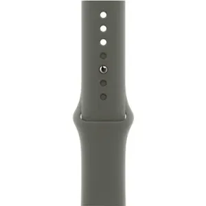 Apple Watch 41 mm olivový športový remienok