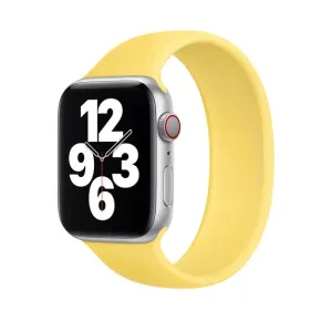 Řemínek pro Apple Watch (38/40/41mm) Solo Loop, velikost L - žlutý