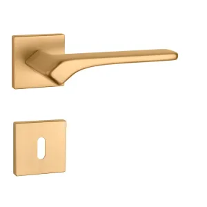 Kľučka na dvere AS - BERGENIA - HR 7S ZLM - zlatá matná (KG) | MP-KOVANIA.sk #4123462