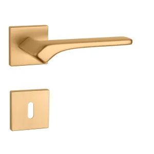 Kľučka na dvere AS - BERGENIA - HR 7S ZLM - zlatá matná (KG) | MP-KOVANIA.sk #4123466
