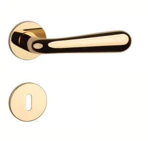 Kľučka na dvere AS - GARDENIA - R 5S ZLL - zlatá lesklá (LG) | MP-KOVANIA.sk #5495148