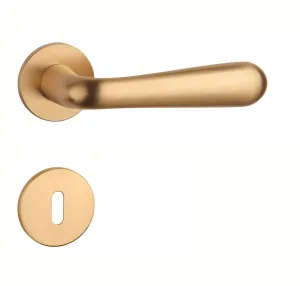 Kľučka na dvere AS - GARDENIA - R 5S ZLM - zlatá matná (KG) | MP-KOVANIA.sk #5495152