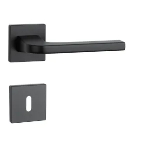 Kľučka na dvere AS - ISMENA - HR 7S CIM - čierna matná (BK) | MP-KOVANIA.sk #4123479