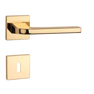 Kľučka na dvere AS - ISMENA - HR 7S ZLL - zlatá lesklá (LG) | MP-KOVANIA.sk #4123498