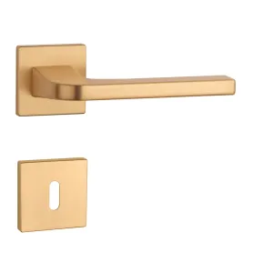 Kľučka na dvere AS - ISMENA - HR 7S ZLM - zlatá matná (KG) | MP-KOVANIA.sk #4123492