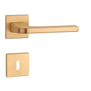 Kľučka na dvere AS - ISMENA - HR 7S ZLM - zlatá matná (KG) | MP-KOVANIA.sk #4123496