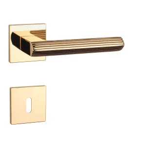 Kľučka na dvere AS - LARICE - HR 5S ZLL - zlatá lesklá (LG) | MP-KOVANIA.sk #4123511