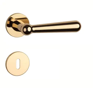 Kľučka na dvere AS - ROSEMARY - R 5S ZLL - zlatá lesklá (LG) | MP-KOVANIA.sk #5495174