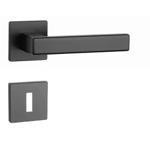 Kľučka na dvere AS - TILIA - HR 5S CIM - čierna matná (BK) | MP-KOVANIA.sk