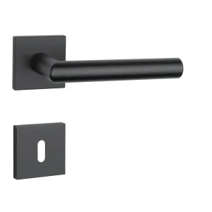 Kľučka na dvere AT - ARABIS - HR 7S CIM - čierna matná (BLACK) | MP-KOVANIA.sk #4121566