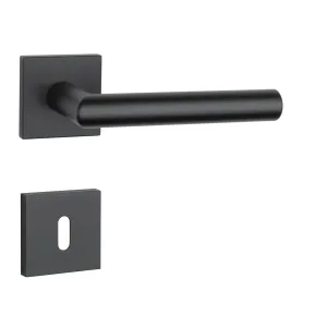 Kľučka na dvere AT - ARABIS - HR 7S CIM - čierna matná (BLACK) | MP-KOVANIA.sk