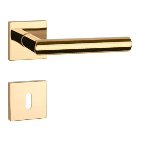 Kľučka na dvere AT - ARABIS - HR 7S ZLL PVD - zlatá lesklá (GOLD PVD) | MP-KOVANIA.sk #4124440
