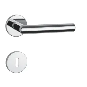 Kľučka na dvere AT -  ARABIS - R 7S CHL - chróm lesklý (CP) | MP-KOVANIA.sk #4121554