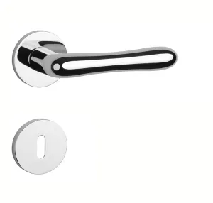Kľučka na dvere AT - CYNIA - R 7S CHL - chróm lesklý (CP) | MP-KOVANIA.sk #5495185