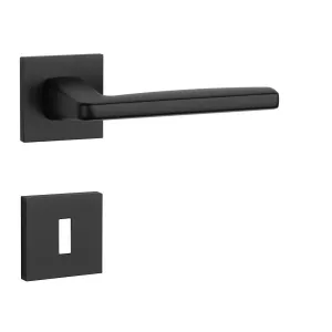 Kľučka na dvere AT - ERBA - HR 7S CIM - čierna matná (BLACK) | MP-KOVANIA.sk #4124473