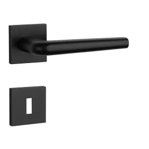 Kľučka na dvere AT - FUNKIA - HR 7S CIM - čierna matná (BLACK) | MP-KOVANIA.sk #4123608
