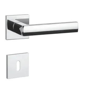 Kľučka na dvere AT - HOSTA - HR 7S CHL - chróm lesklý (CP) | MP-KOVANIA.sk #4121602