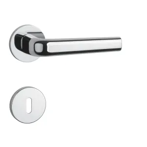 Kľučka na dvere AT - INULA - R 7S CHL - chróm lesklý (CP) | MP-KOVANIA.sk #4123650