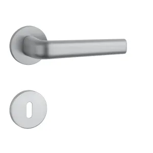 Kľučka na dvere AT - INULA - R 7S CHM - chróm matný (MSC) | MP-KOVANIA.sk #4123656