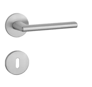 Kľučka na dvere AT - KALMIA - R 7S CHM - chróm matný (MSC) | MP-KOVANIA.sk #4124376