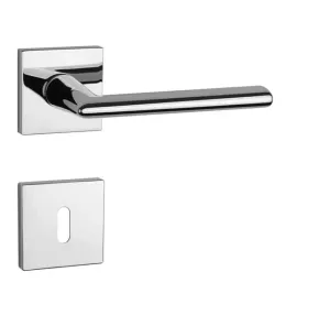 Kľučka na dvere AT - PRIMULA - HR 7S CHL - chróm lesklý (CP) | MP-KOVANIA.sk #4124443