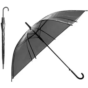 APT Čierny priehľadný dáždnik 91 cm