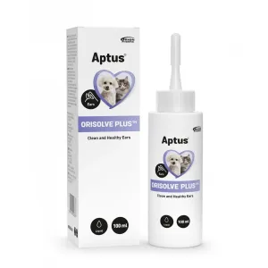 Aptus Orisolve Plus roztok na čistenie uší pre psy a mačky 100ml