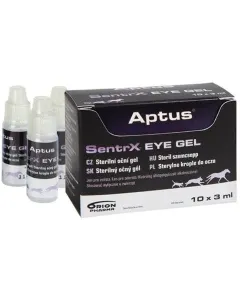 Aptus SentrX Eye Gel očný gel pre psy, mačky a kone 3ml #1936001
