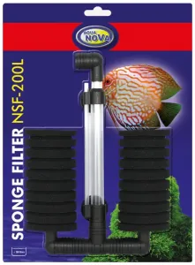 AQUA NOVA Penový filter do akvária NSF-200L - dvojramenný