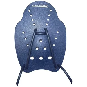 AQUA SPEED Unisex's Paddles For Swimming Hand Paddle Navy Blue #759477