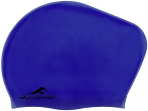 Plavecká čiapka pre dlhé vlasy aquafeel long hair cap modrá