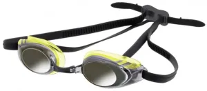 Plavecké okuliare aquafeel glide mirrored čierno/žltá