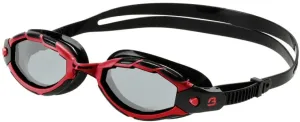 Plavecké okuliare aquafeel loon polarized čierno/červená