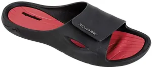 Pánske papuče aquafeel profi pool shoes black/red 45/46
