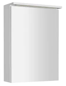 AQUALINE - KAWA STRIP Galérka s LED osvetlením 50x70x22cm, biela WGL50S