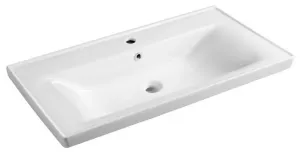 AQUALINE - SAVA 90 keramické umývadlo nábytkové 90x46cm, biela 2090