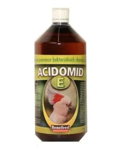 Acidomid E minerálno-vitamínový roztok pre exotické vtáctvo 500ml